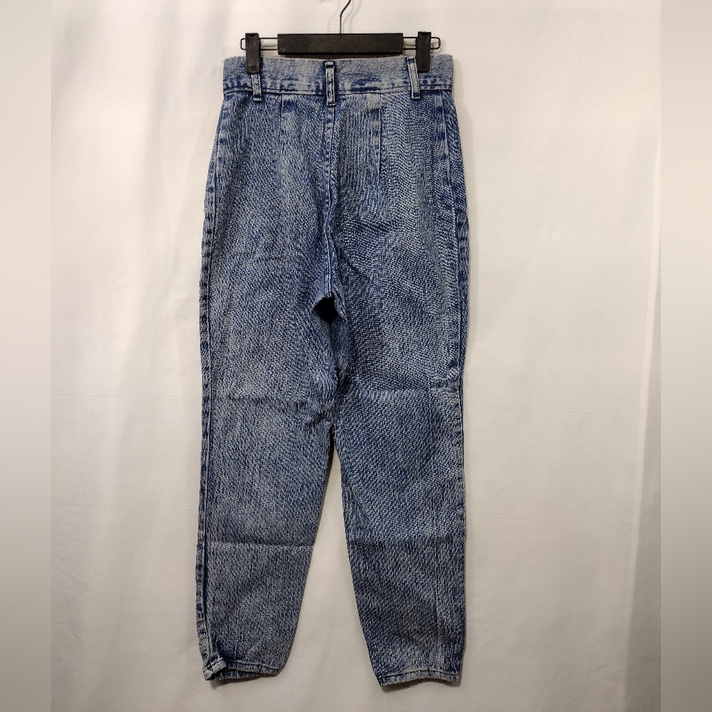Vintage Beyond Blue Acid Wash Mom Jeans Womens 9 Blue Boho Retro 90s Y2K Casual - Picture 5 of 8